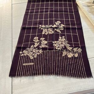 PARIS Purple/Khaki Scarf